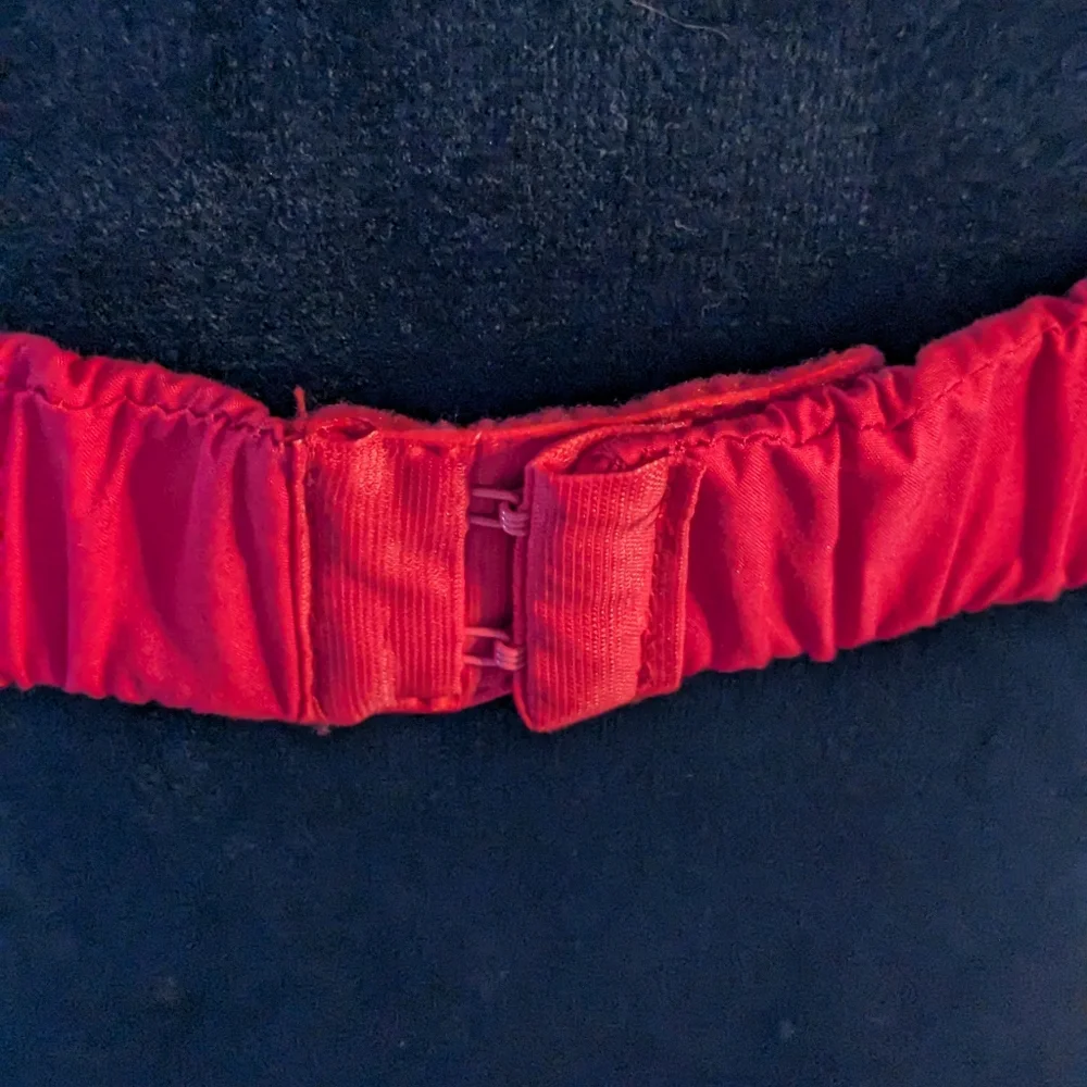 Aqua & Christopher Brock Red Dress Size L - Picture 4 of 7